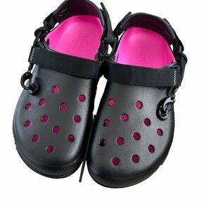 CROCS x Post Malone Black with Pink Interior